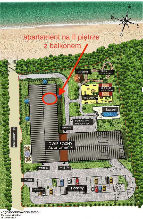 Apartament 59 Dwie Sosny Ustronie Morskie Luaran gambar